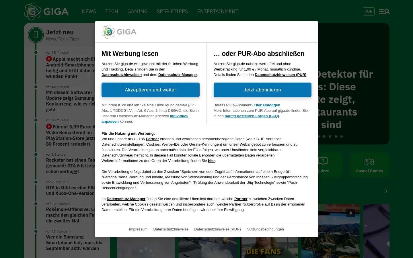 Screenshot https://giga.de/