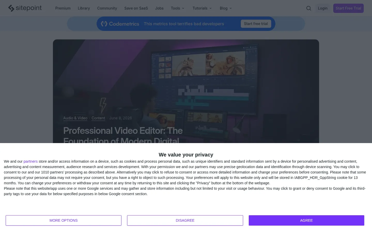 Screenshot https://www.sitepoint.com/