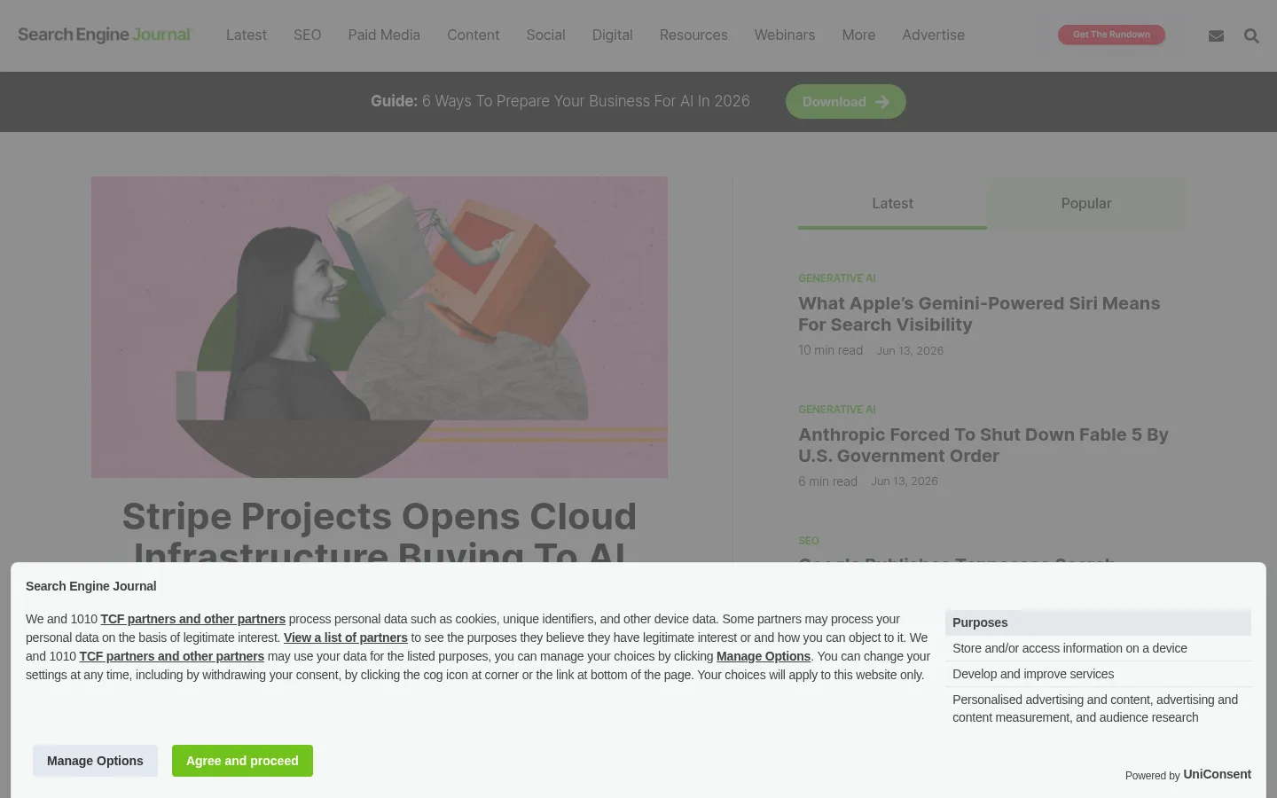 Screenshot https://www.searchenginejournal.com/
