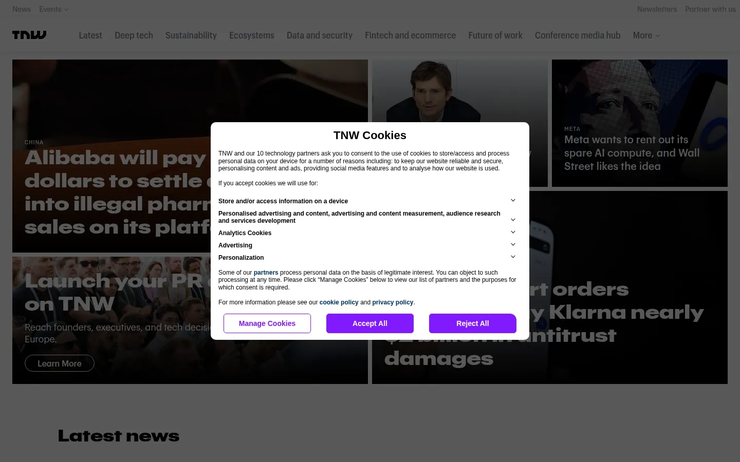 Screenshot https://thenextweb.com/